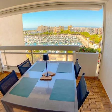 Appartement Nouveau T2 L'escale Bleue Vue Port Carnon Proche *