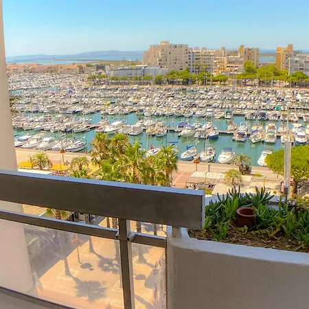 Nouveau T2 L'escale Bleue Vue Port Carnon Proche Mauguio