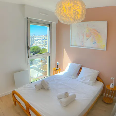 Apartament Nouveau T2 L'escale Bleue Vue Port Carnon Proche Mauguio