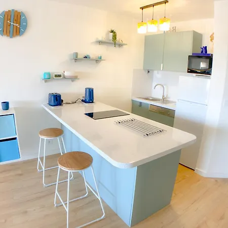 Nouveau T2 L'escale Bleue Vue Port Carnon Proche *