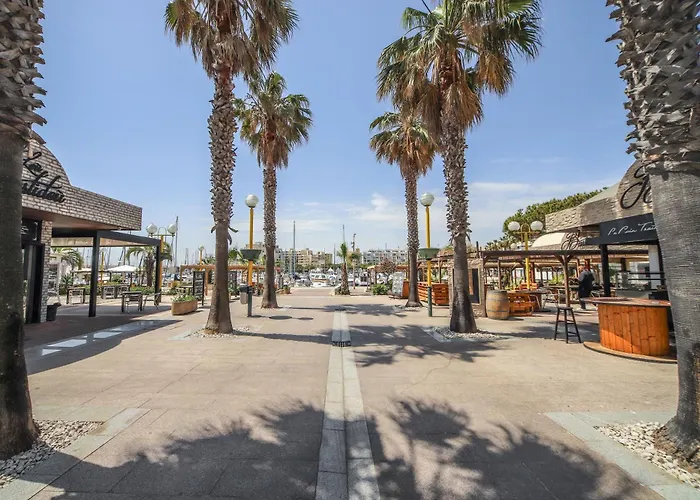 Nouveau T2 L'escale Bleue Vue Port Carnon Proche * Mauguio
